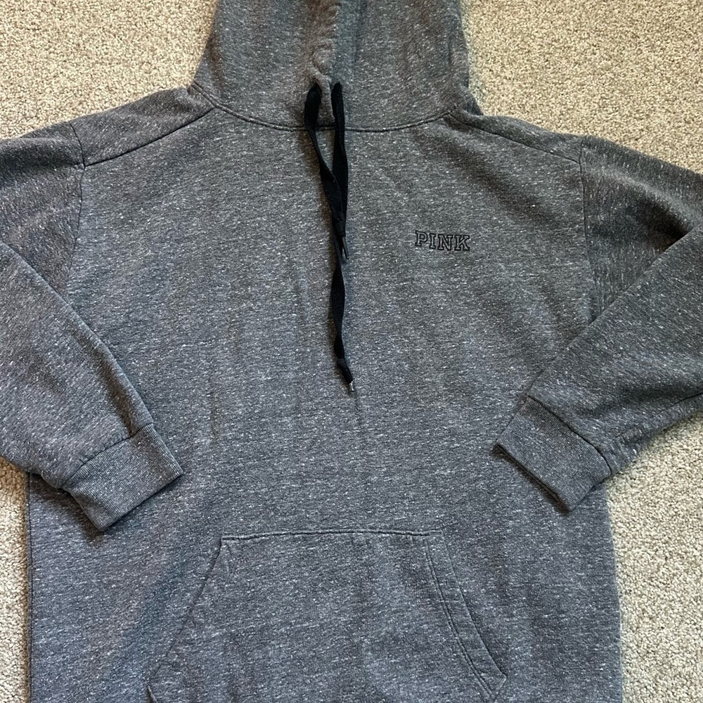 PINK Victoria's Secret Charcoal Hoodie